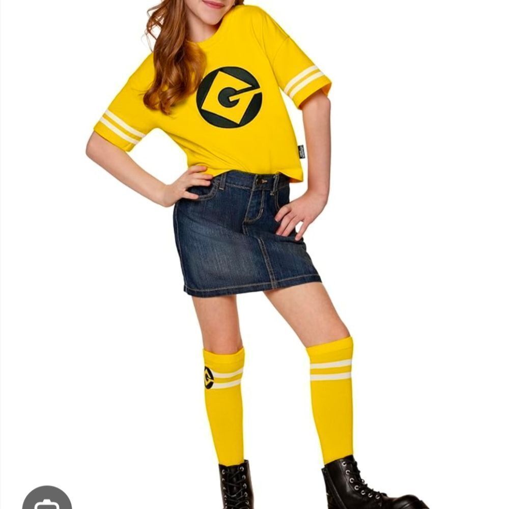 Spirit Halloween Minions‎ Adult T Shirt Costume Kit Officially Licensed